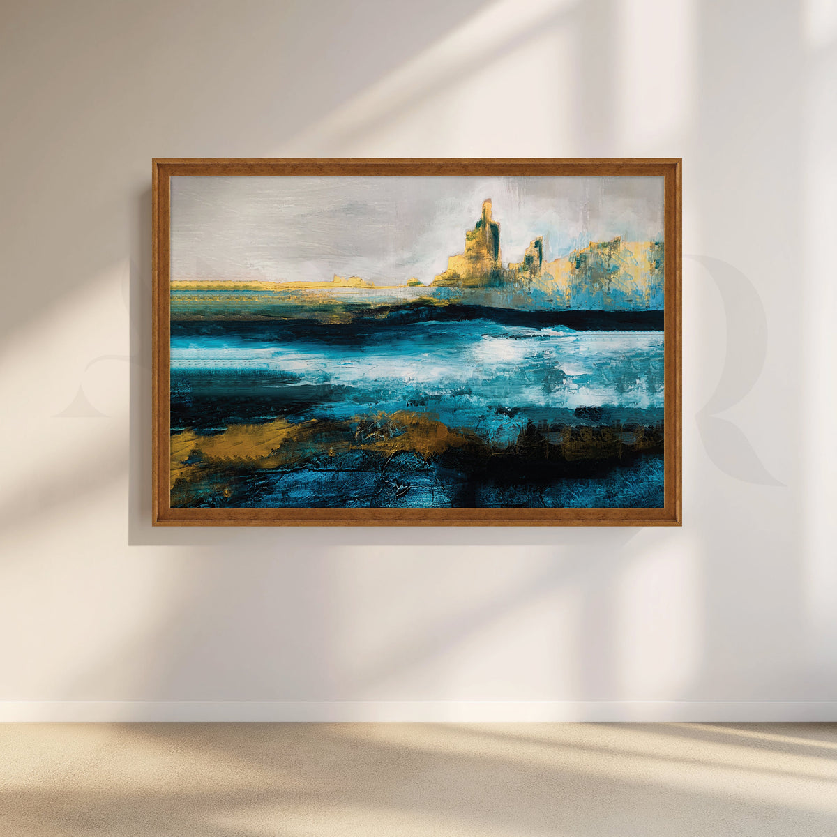 Whispers of the Horizon Canvas Artwork – Asha Art Studio – Image 6