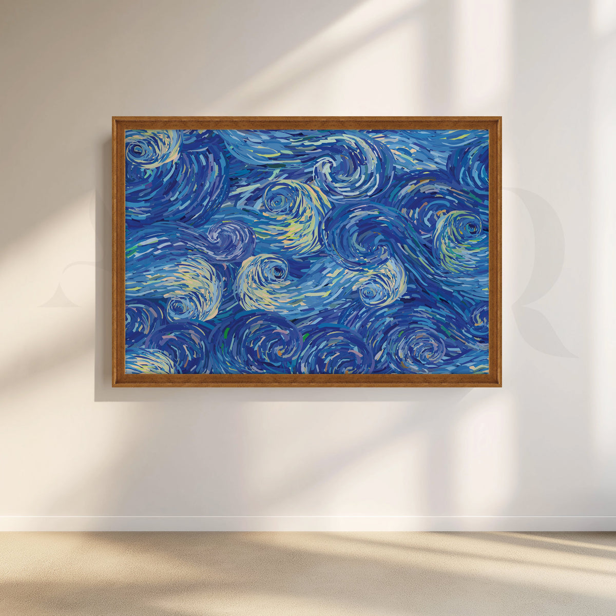 Celestial Rhapsody Canvas Artwork – Asha Art Studio – Image 6