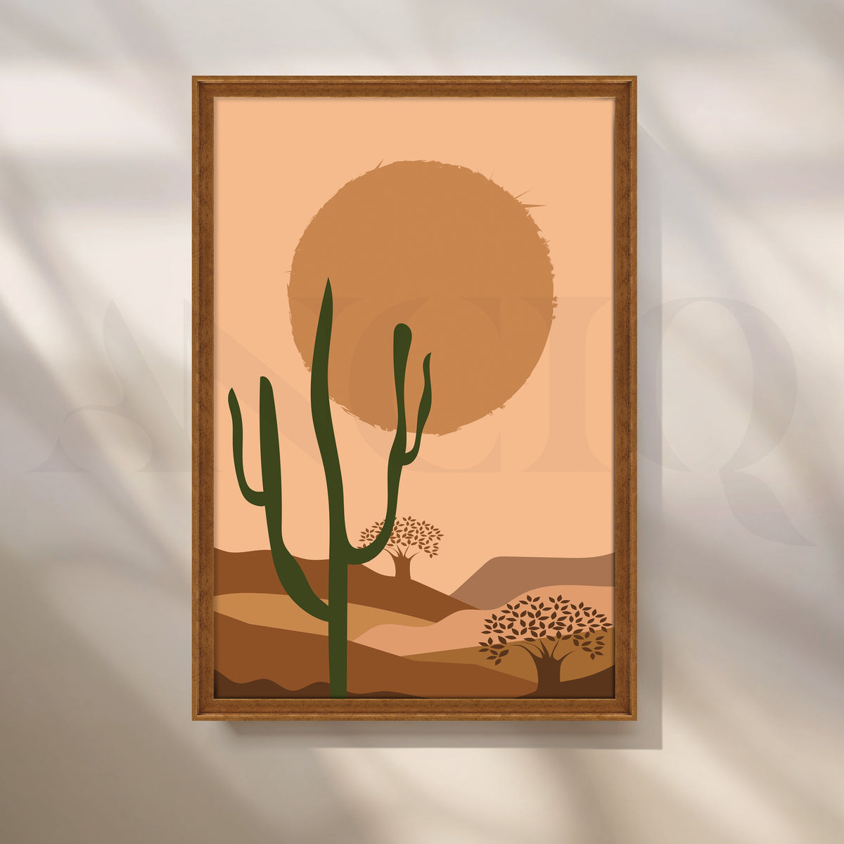 Desert Serenity Canvas Artwork – Asha Art Studio – Image 6