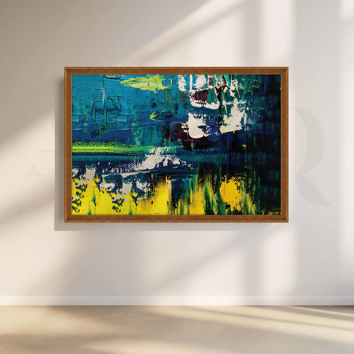 Reverie Canvas Wall Painting – Asha Art Studio – Image 6