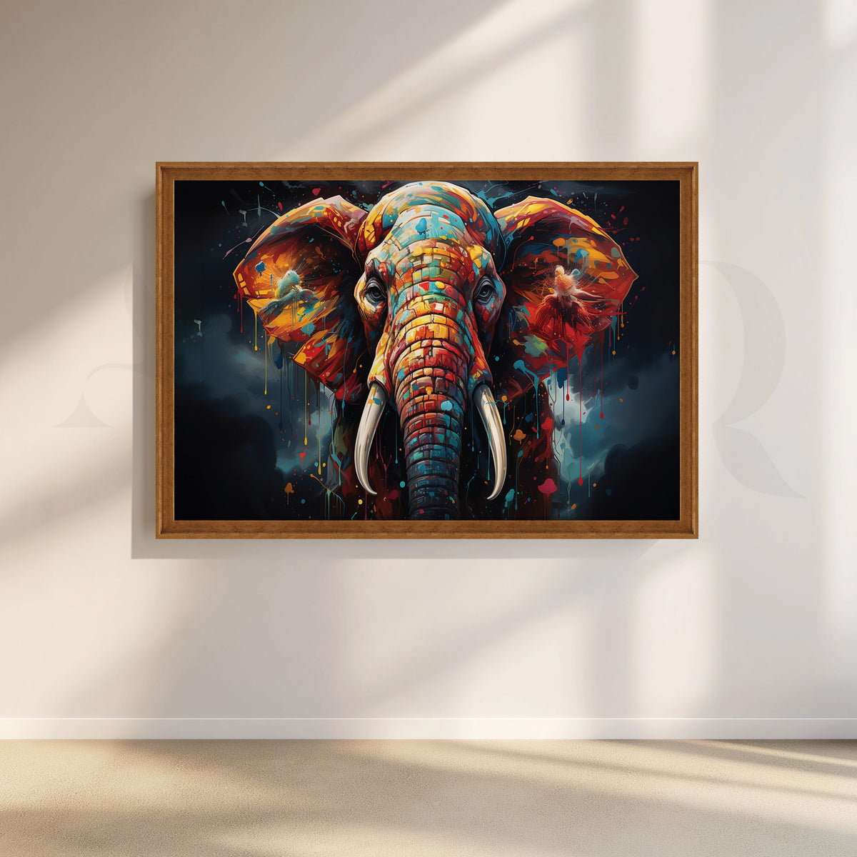 Elephant's Majesty in a Myriad of Shades – Asha Art Studio – Image 6