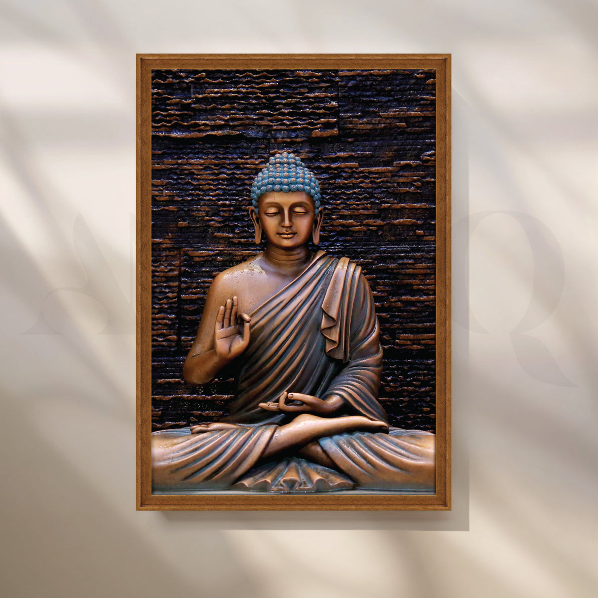 Enlightened Teacher Canvas Artwork – Asha Art Studio – Image 6