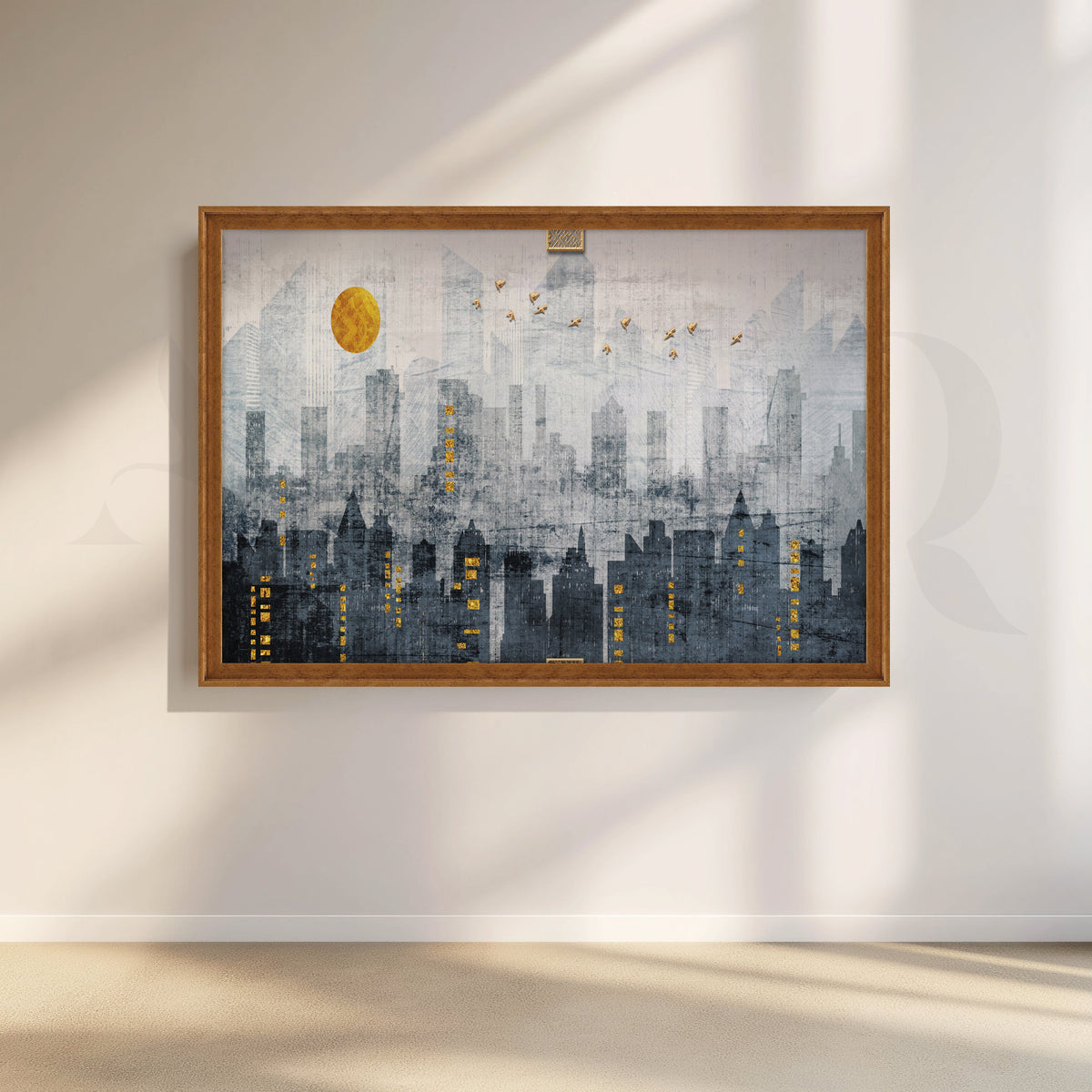 Architectural Aviary Canvas Artwork – Asha Art Studio – Image 6
