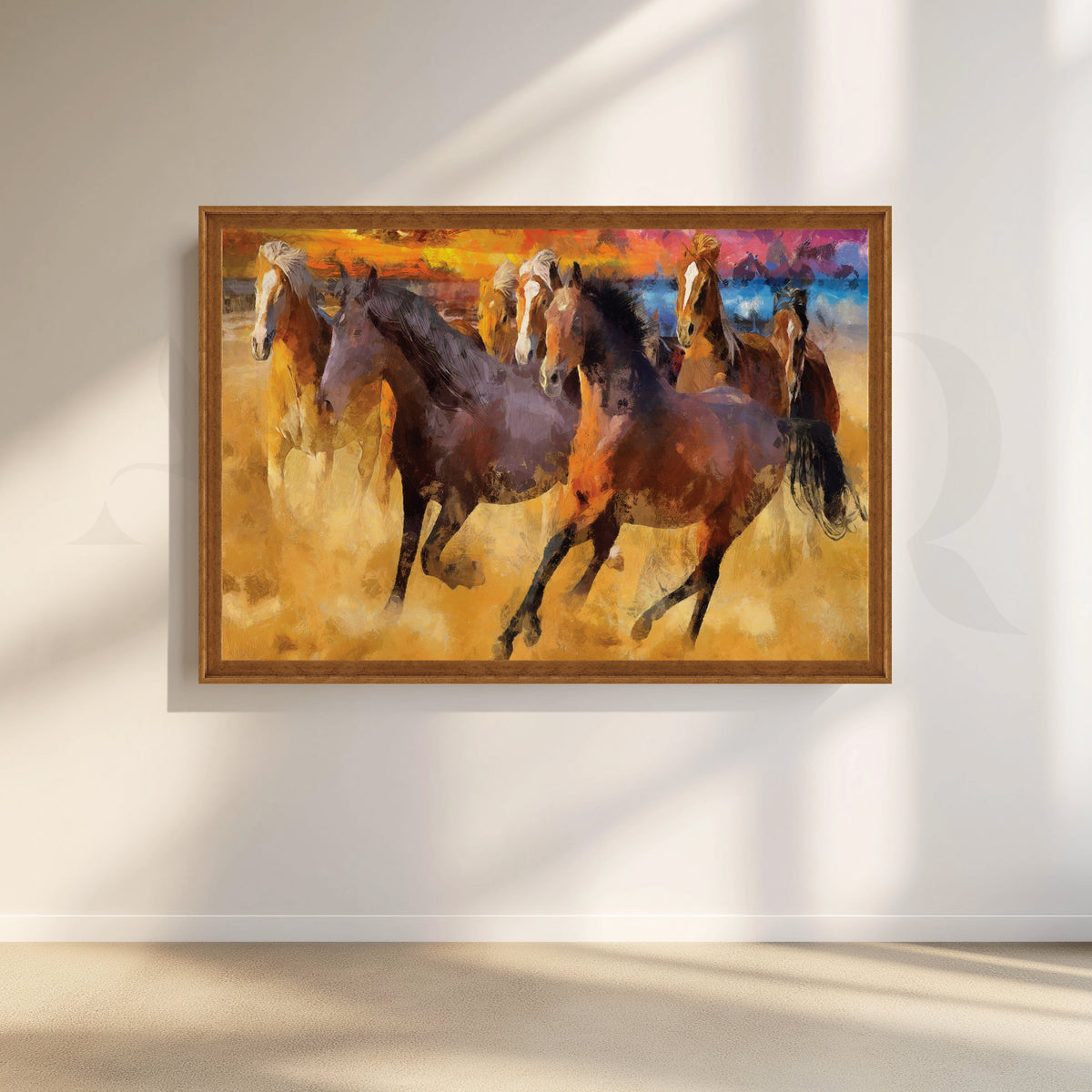 Chasing the Horizon Canvas Artwork – Asha Art Studio – Image 6