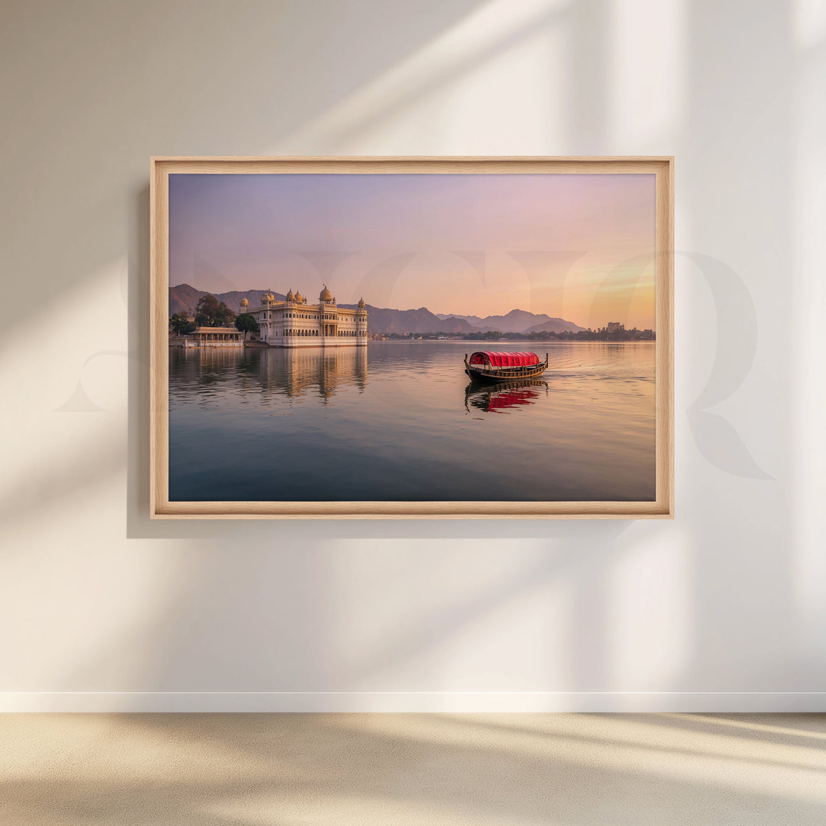 Udaipur Sunset Canvas Artwork – Asha Art Studio – Image 5