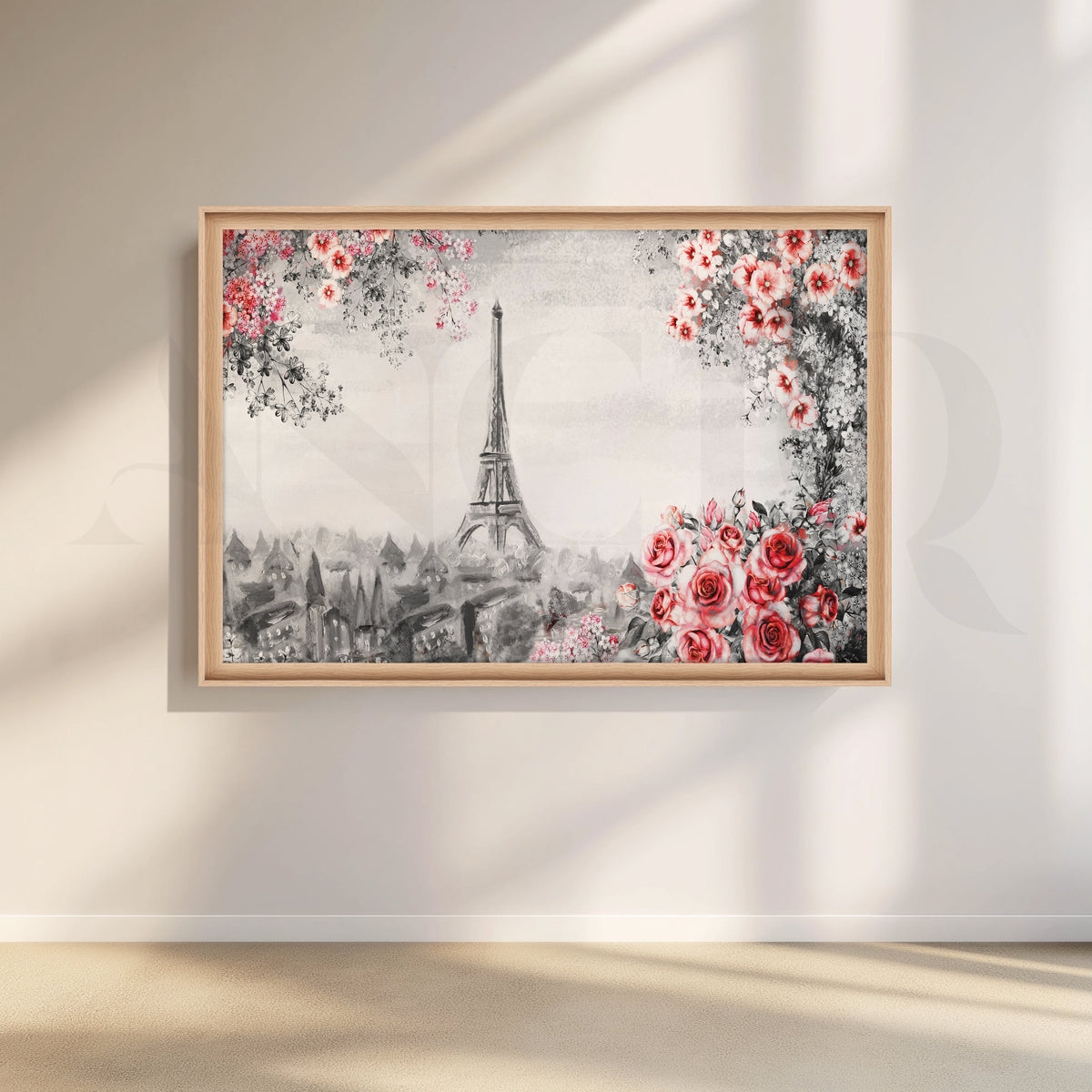 Paris's Towering Landmark Canvas Artwork – Asha Art Studio – Image 5