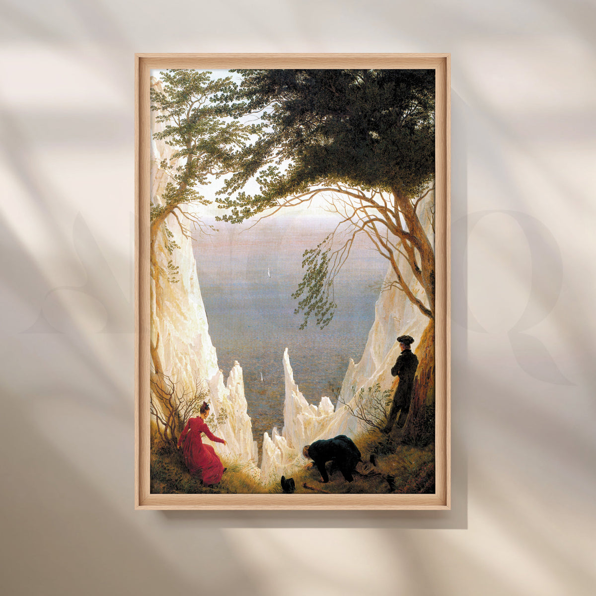 Chalk Cliffs at Rügen Canvas Artwork – Asha Art Studio – Image 5