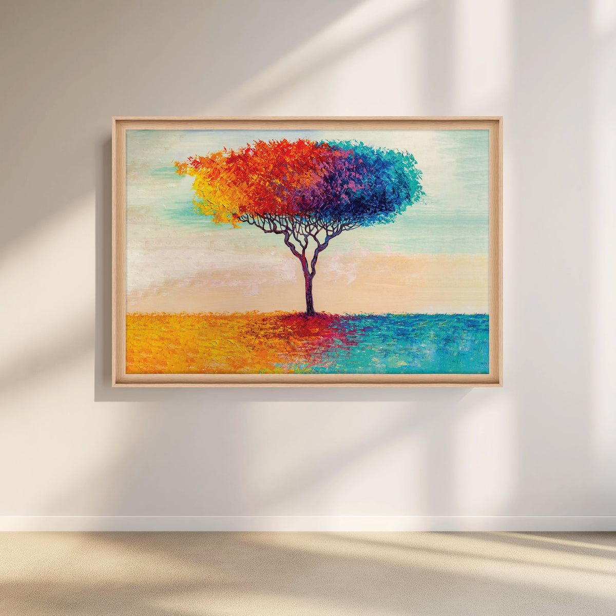 Harmonious Balance Canvas Artwork – Asha Art Studio – Image 5