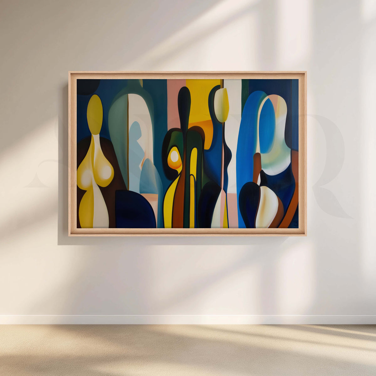 Abstract Figurative Modern Canvas Artwork – Asha Art Studio – Image 5