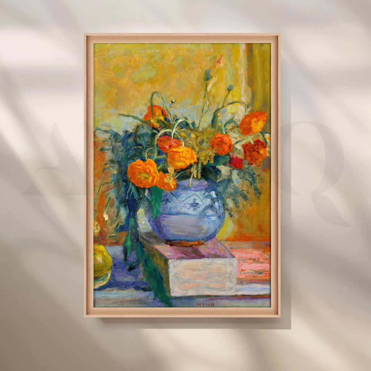 Impressionist Floral Vase Canvas Artwork – Asha Art Studio – Image 5