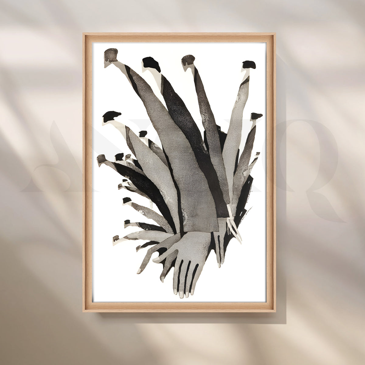Figurative Abstract Canvas Artwork – Asha Art Studio – Image 5