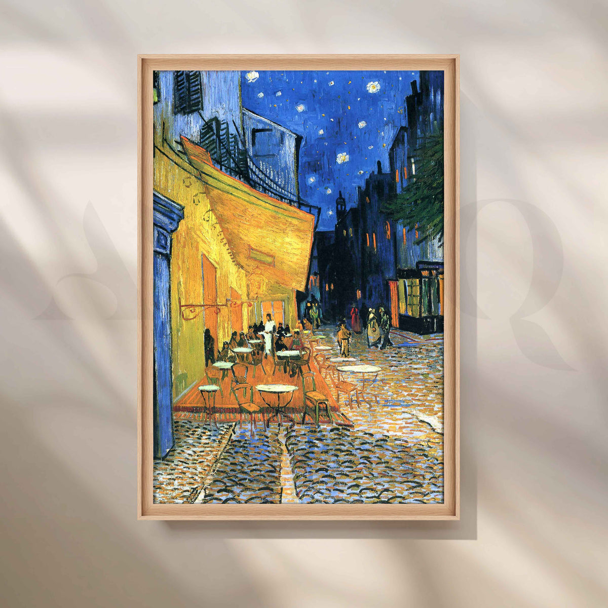 Van Gogh Café Terrace Night Canvas Artwork – Asha Art Studio – Image 5