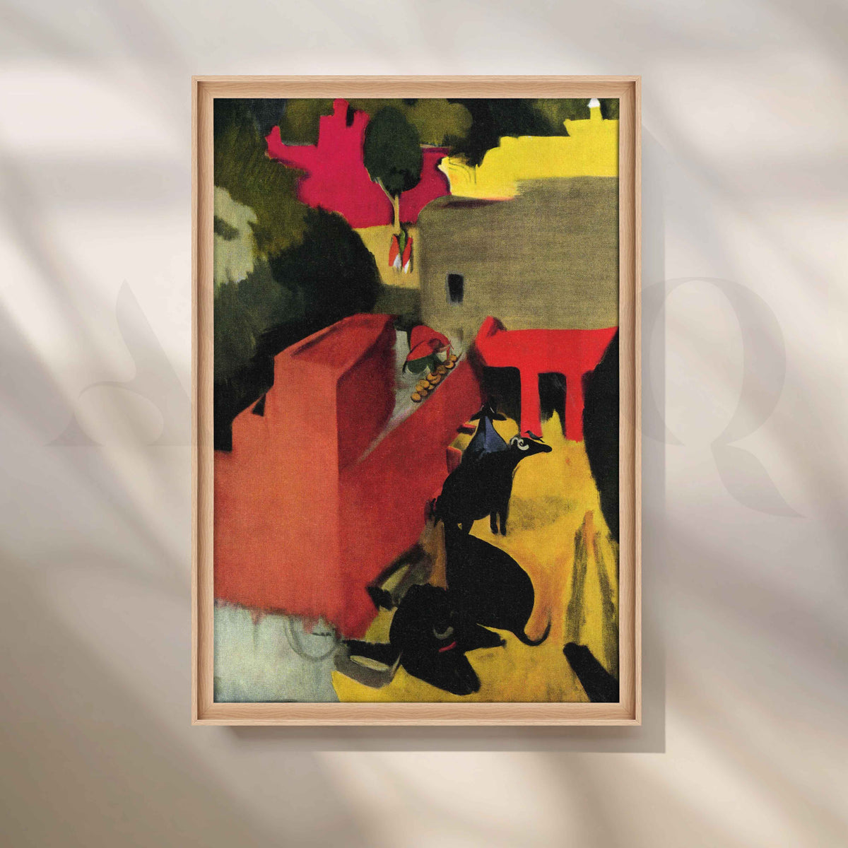 The Last Unfinished Painting by Amrita Sher-Gil Canvas Artwork – Asha Art Studio – Image 5