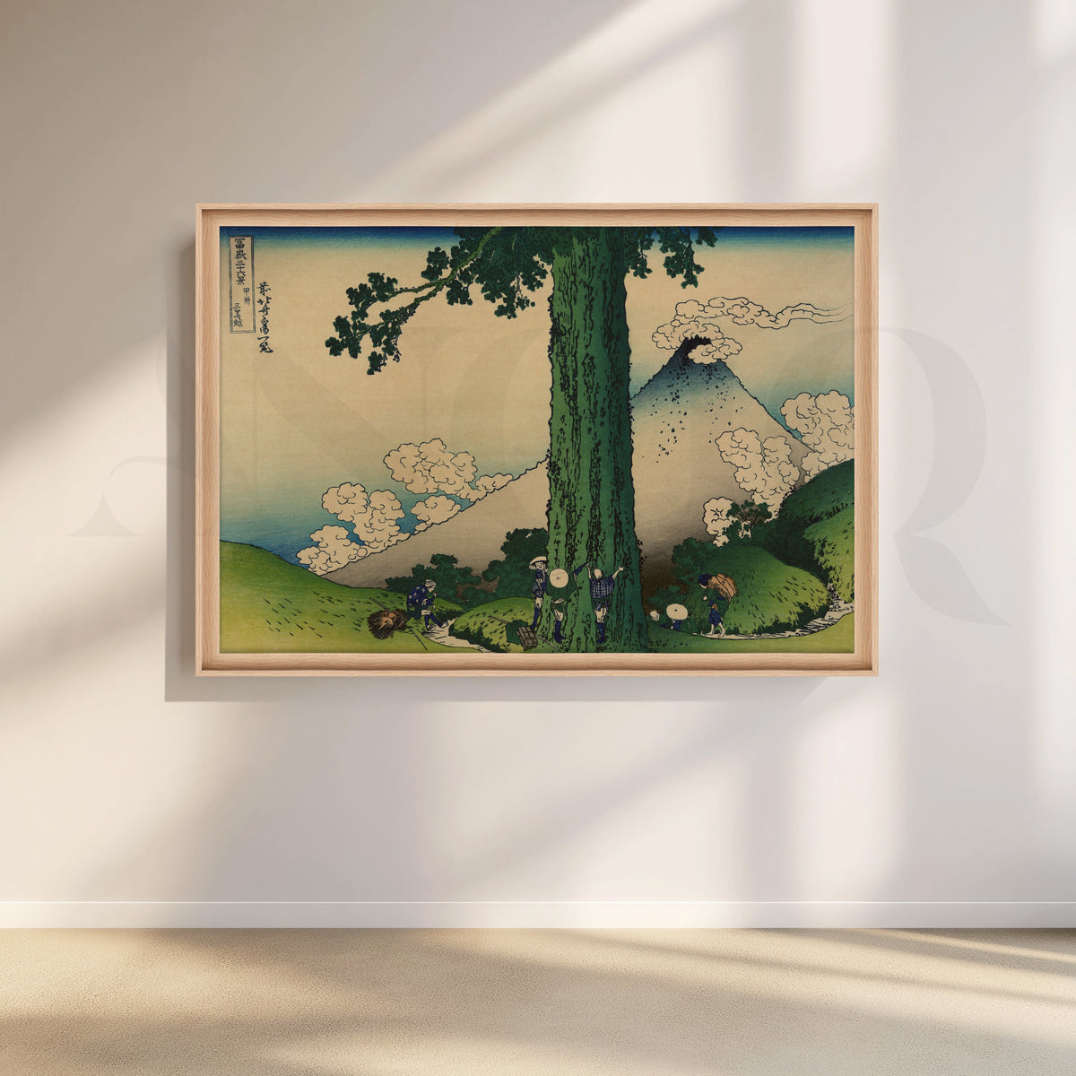 Cedar Road to Fuji Canvas Artwork – Asha Art Studio – Image 5
