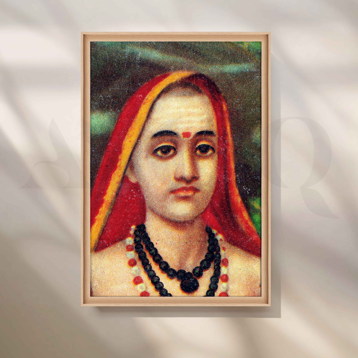 Adi Shankaracharya by Raja Ravi Varma Canvas Artwork – Asha Art Studio – Image 5