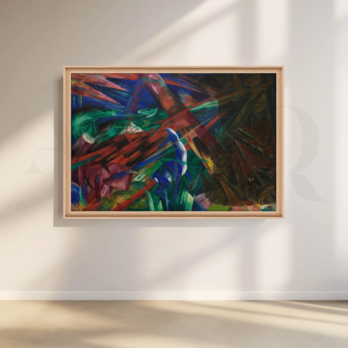Dynamic Expressionist Canvas Artwork – Asha Art Studio – Image 5