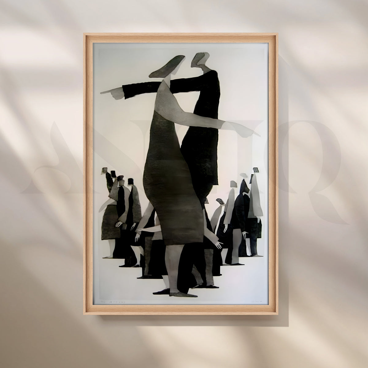 Contemporary Figurative Canvas Artwork – Asha Art Studio – Image 5