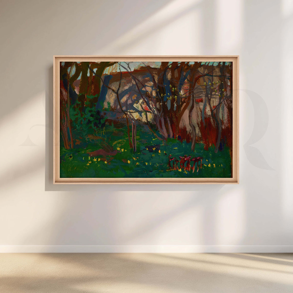 Forest Landscape Canvas Artwork – Asha Art Studio – Image 4