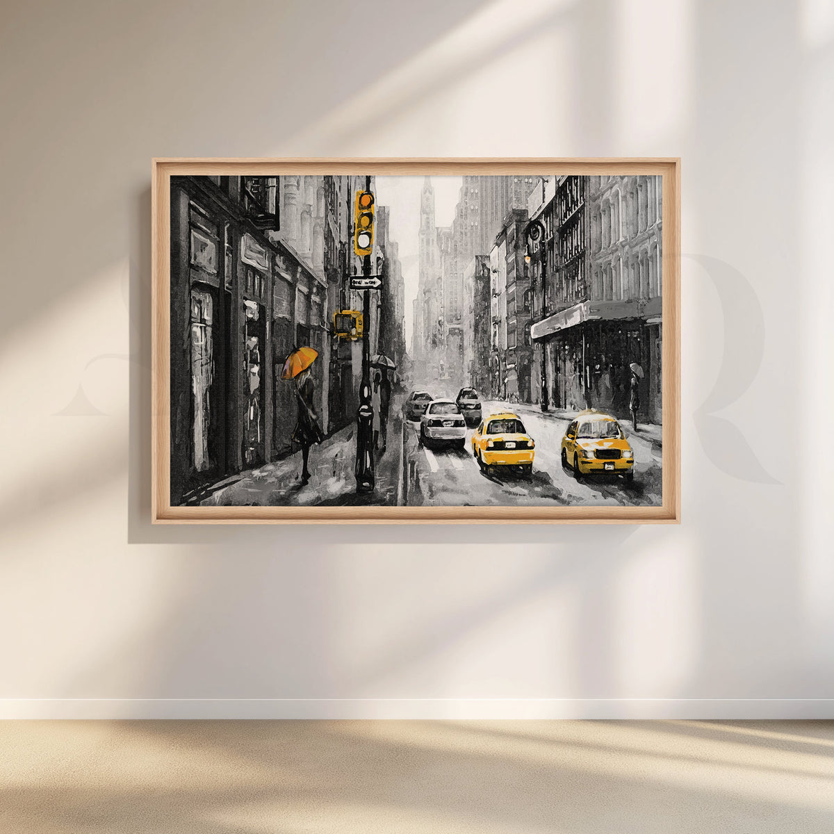 City Pulse Canvas Artwork – Asha Art Studio – Image 5