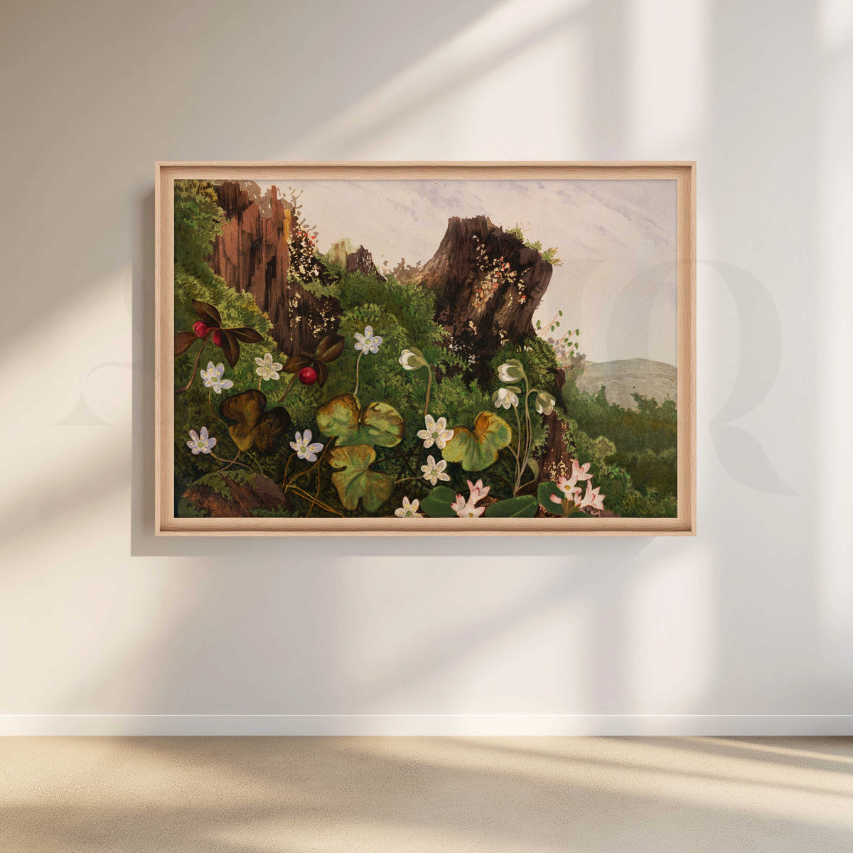 Botanical Landscape Canvas Artwork – Asha Art Studio – Image 5