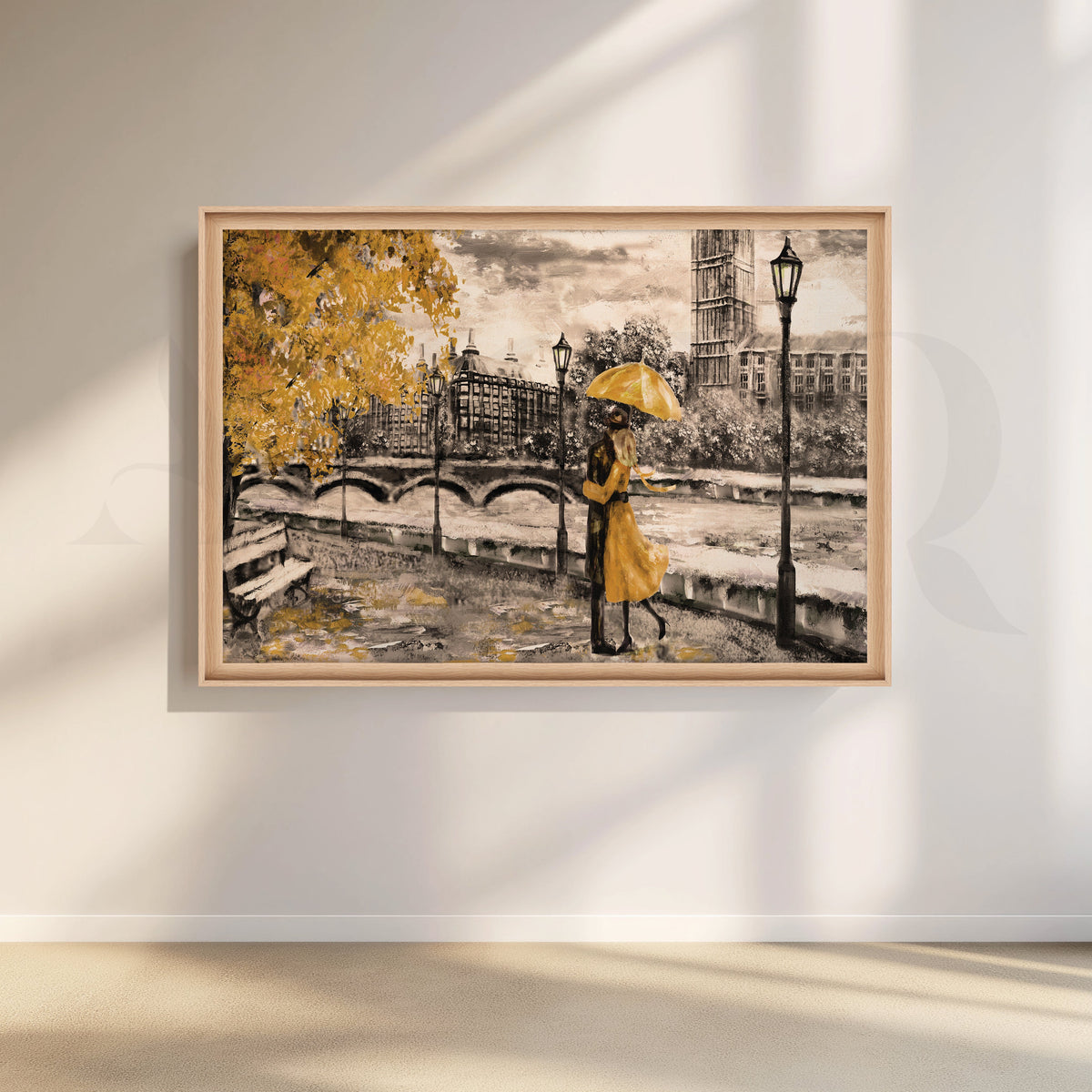 Romantic Rendezvous Canvas Artwork – Asha Art Studio – Image 5