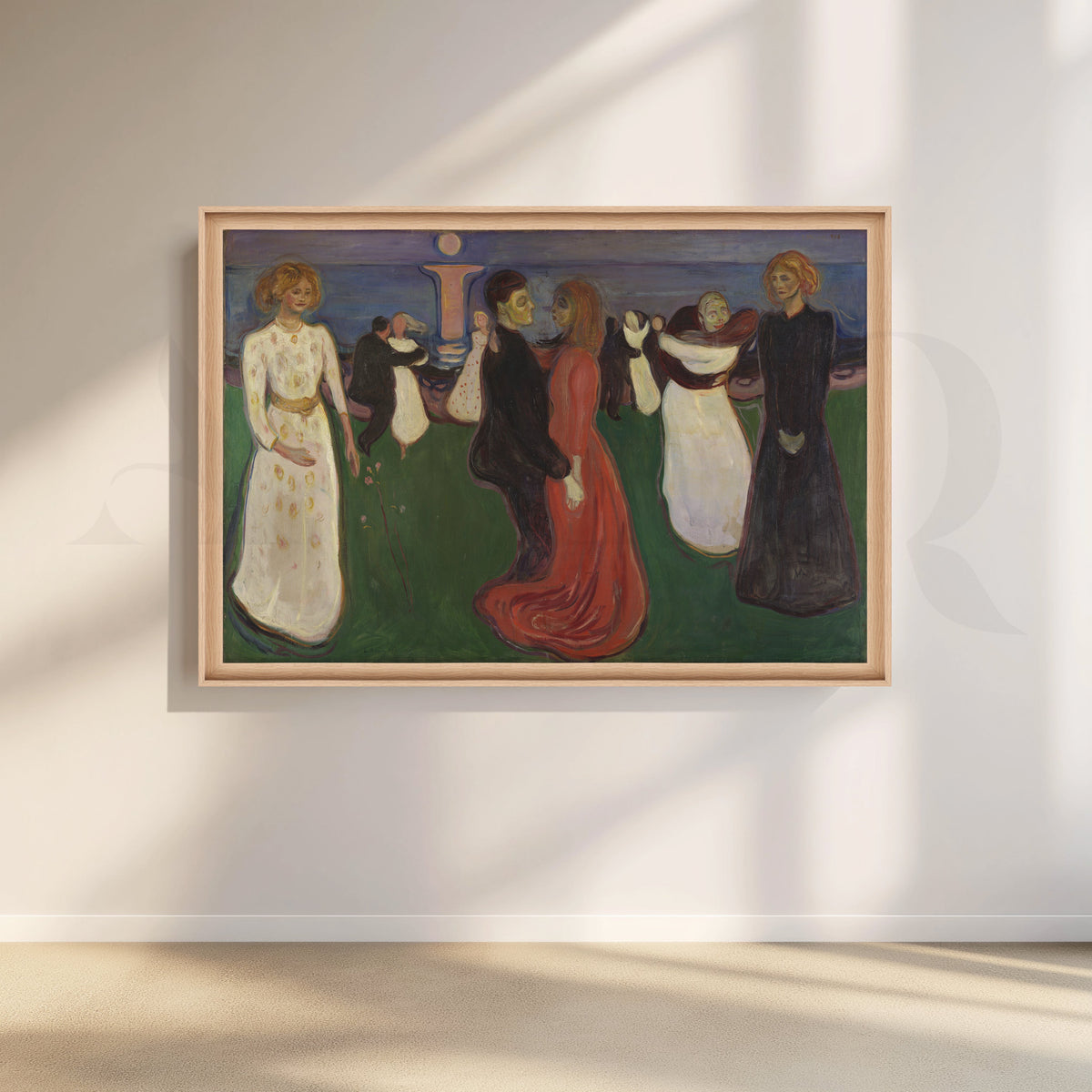The Dance of Life (Edvard Munch) Canvas Artwork – Asha Art Studio – Image 5
