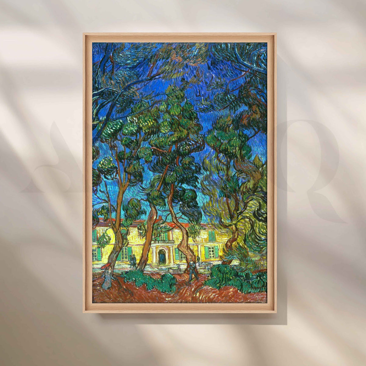 Van Gogh Garden Landscape Canvas Artwork – Asha Art Studio – Image 5