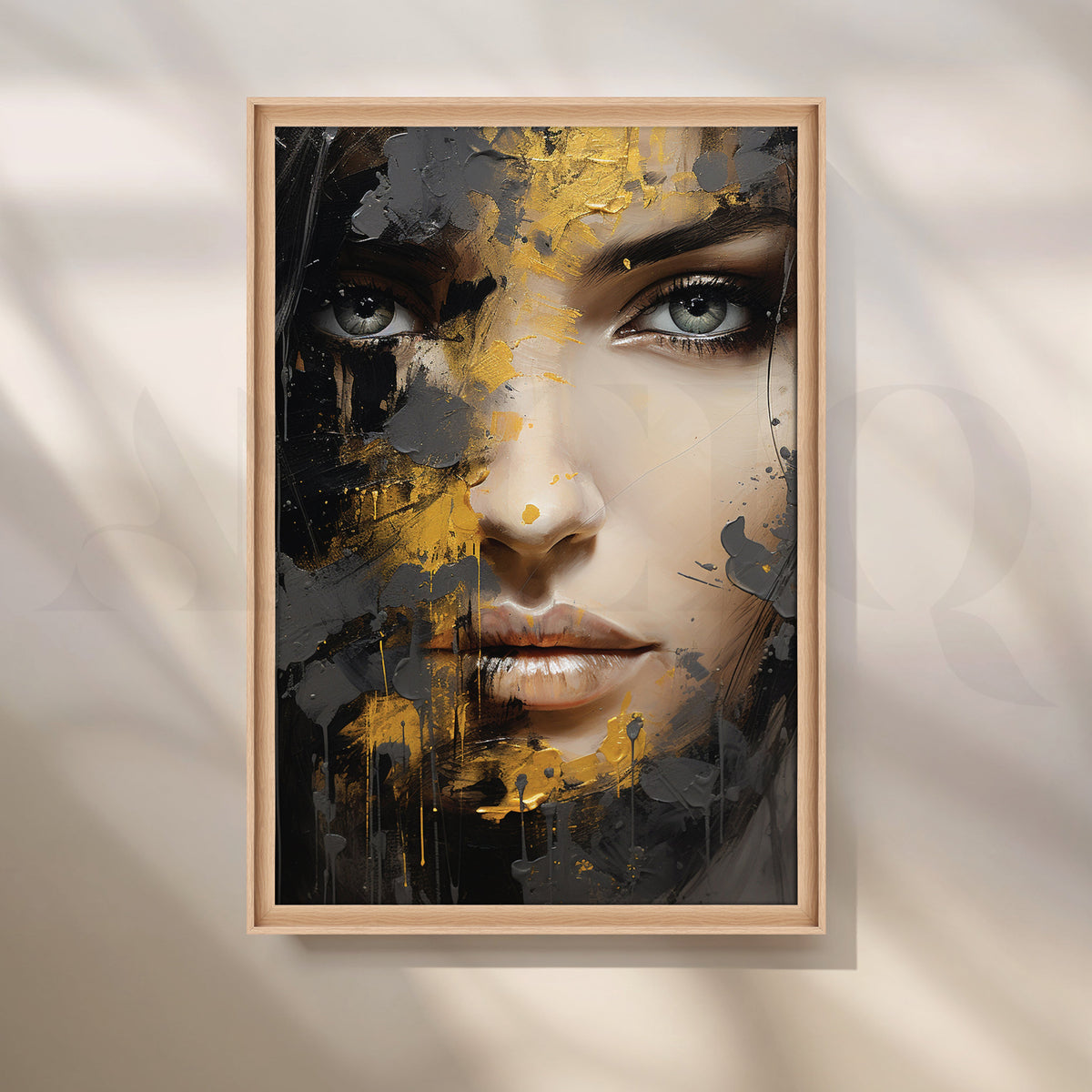 The Allure of Mystery Canvas Artwork – Asha Art Studio – Image 5