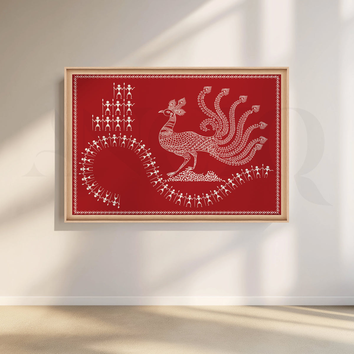 Capturing Tradition Canvas Wall Artwork – Asha Art Studio – Image 5