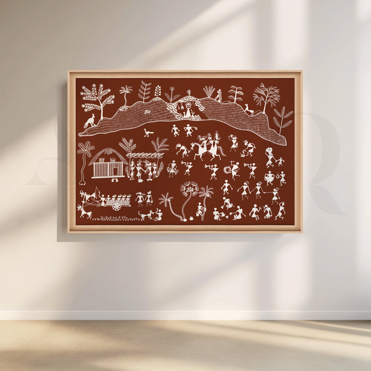 Timeless Echoes Canvas Artwork – Asha Art Studio – Image 5