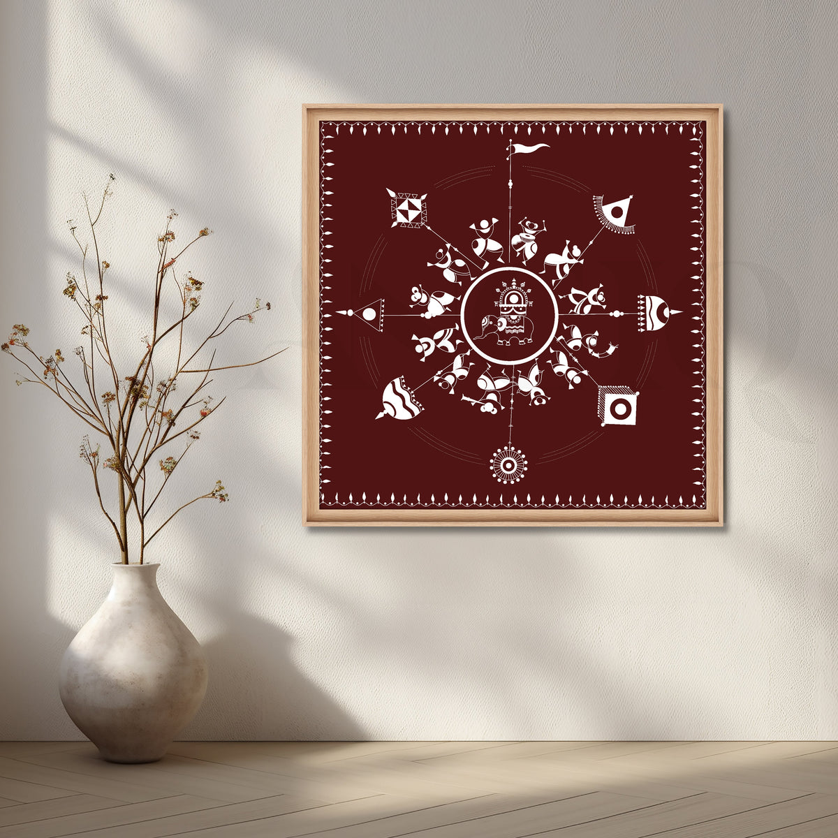 Timeless Tales Canvas Artwork – Asha Art Studio – Image 5