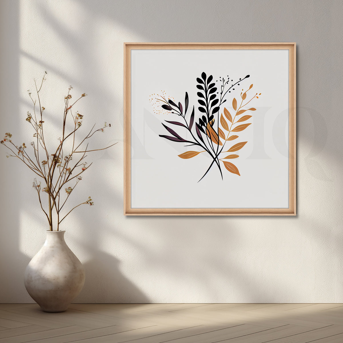 Botanical Illustration Canvas Artwork – Asha Art Studio – Image 5