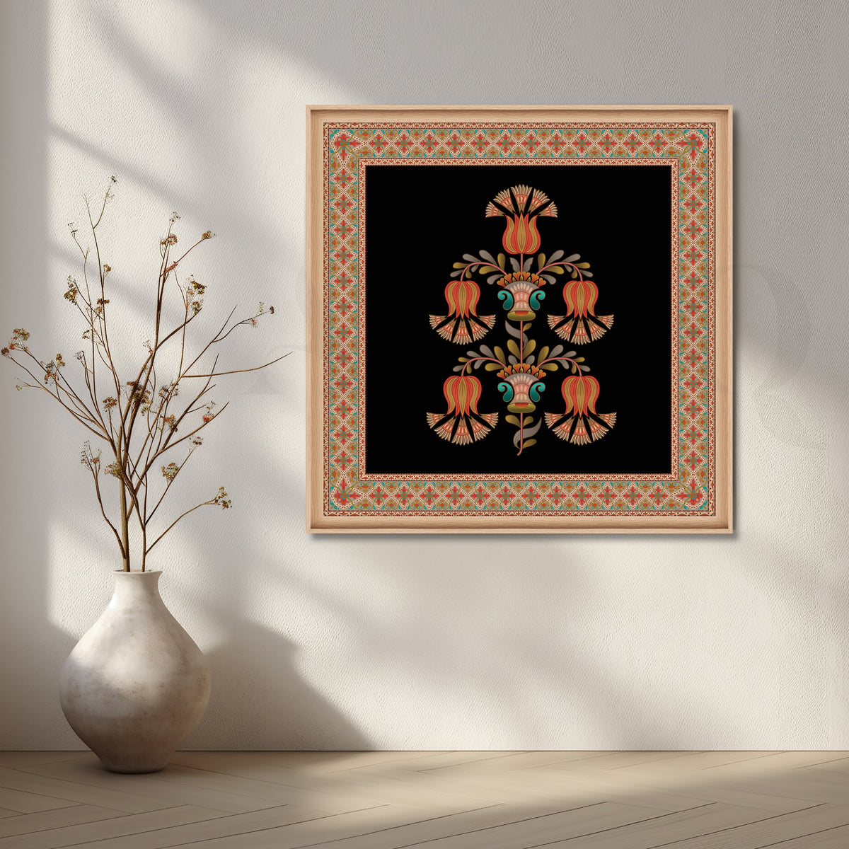 Intricate Patterns in a Traditional Design – Asha Art Studio – Image 5