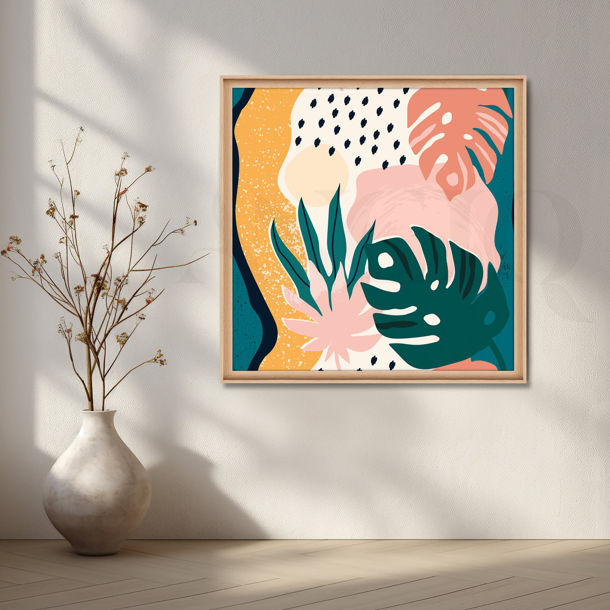 A Symphony of Shapes and Colors Artwork – Asha Art Studio – Image 5