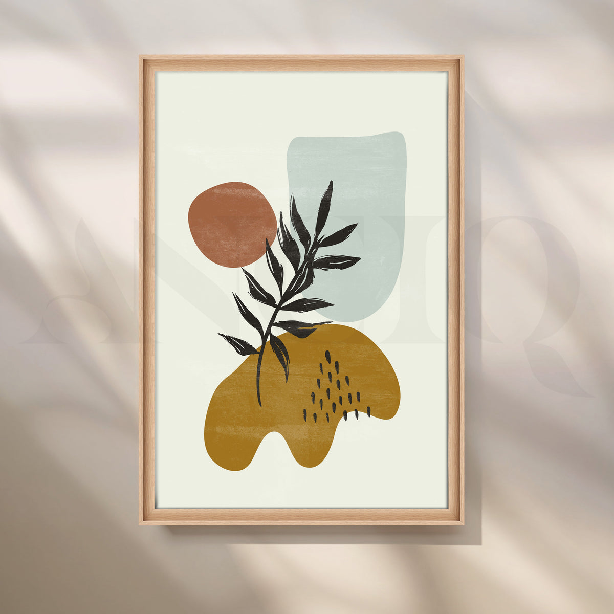 Organic Shapes and Natural Elements Boho Art – Asha Art Studio – Image 5