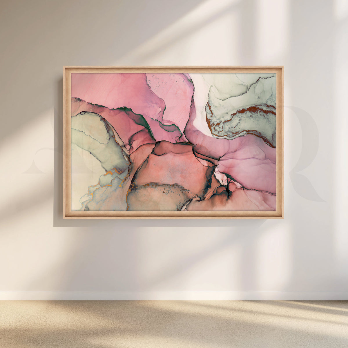 Abstract Fluid Art Canvas Wall Artwork – Asha Art Studio – Image 5