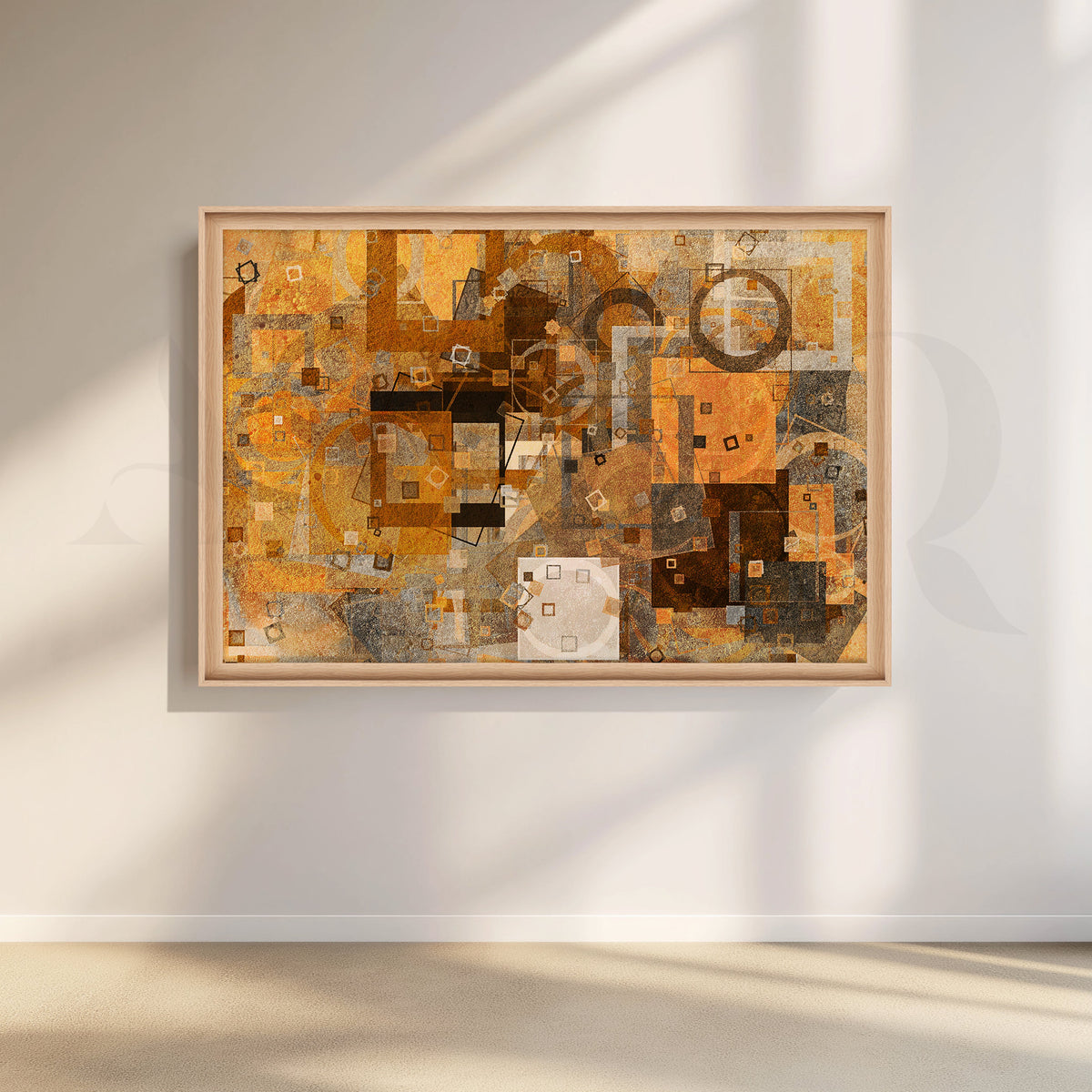Abstract Serenity Canvas Artwork – Asha Art Studio – Image 6