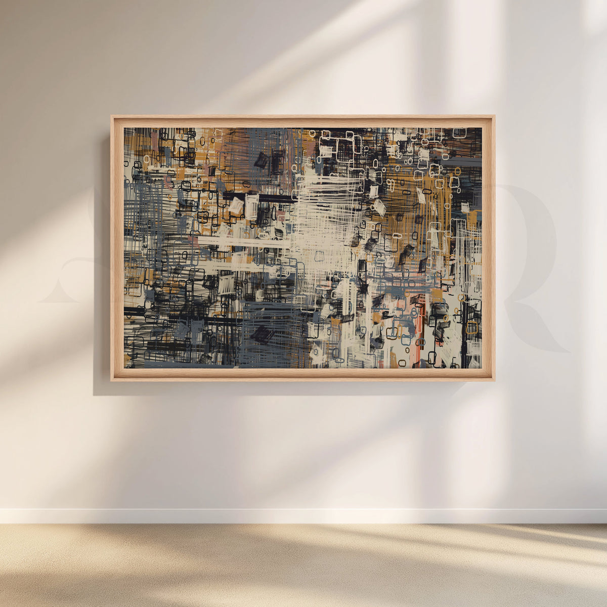 Modern Metropolis Canvas Wall Artwork – Asha Art Studio – Image 5