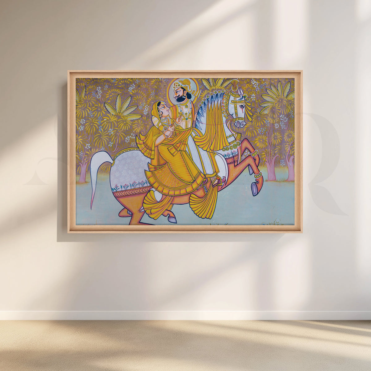 Desert Royalty Canvas Artwork – Asha Art Studio – Image 5