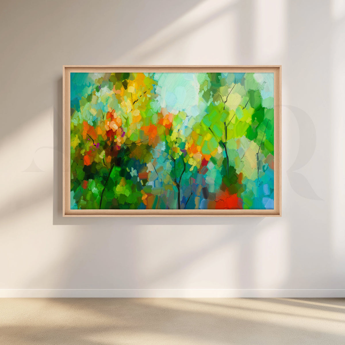 Tranquil Solitude Canvas Artwork – Asha Art Studio – Image 5
