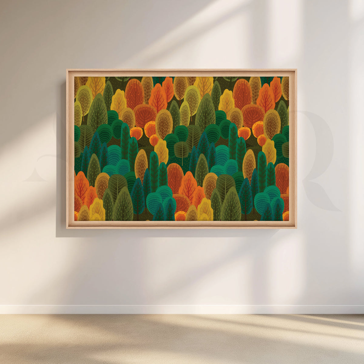Sacred Earth Canvas Artwork – Asha Art Studio – Image 5