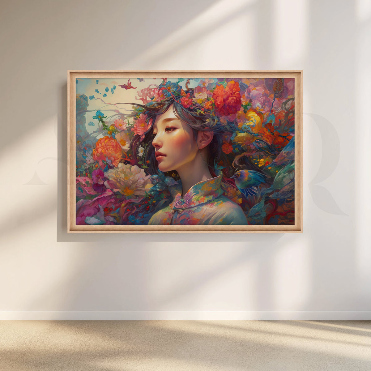 Ethereal Beauty of Floral Artwork – Asha Art Studio – Image 5