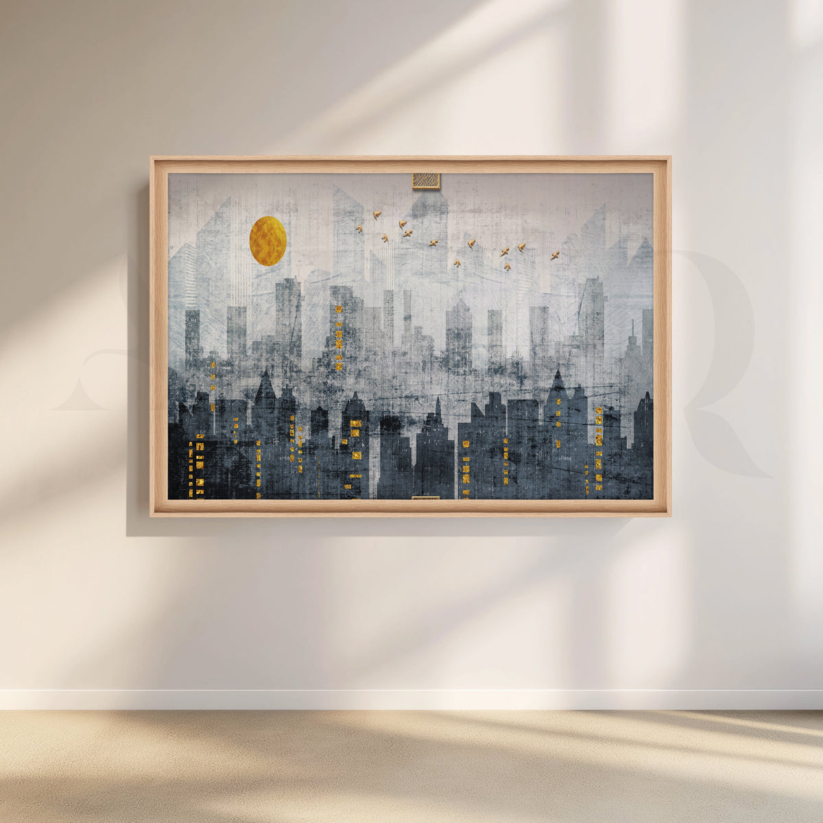 Architectural Aviary Canvas Artwork – Asha Art Studio – Image 5