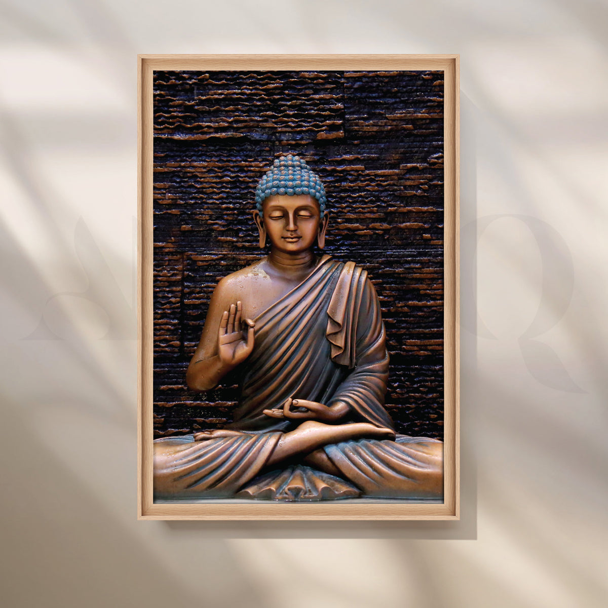 Enlightened Teacher Canvas Artwork – Asha Art Studio – Image 5