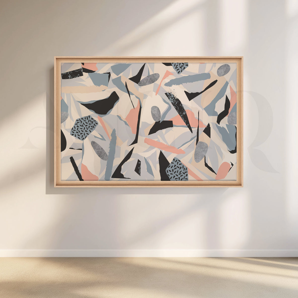 Geometric Canvas Artwork – Asha Art Studio – Image 5