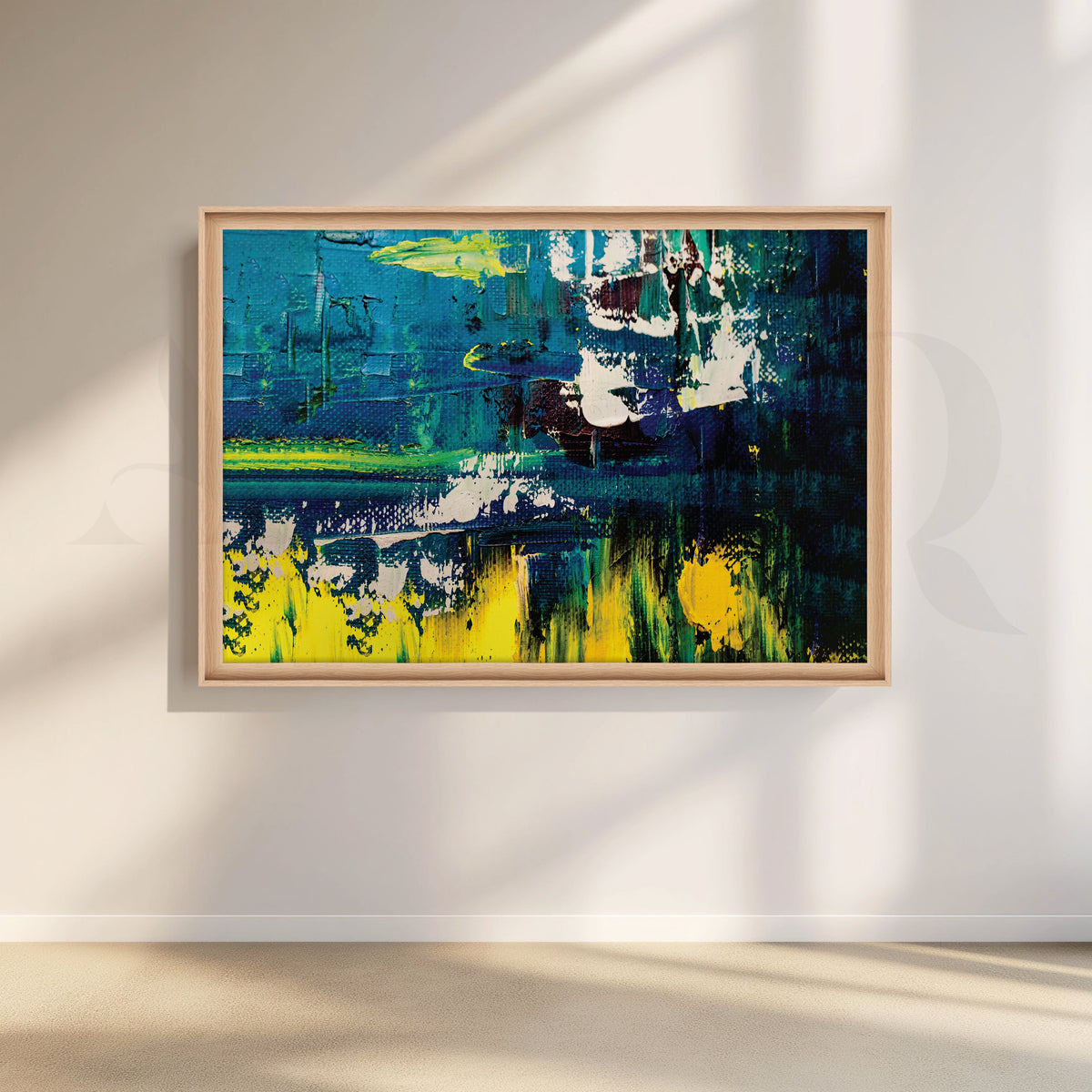 Reverie Canvas Wall Painting – Asha Art Studio – Image 4