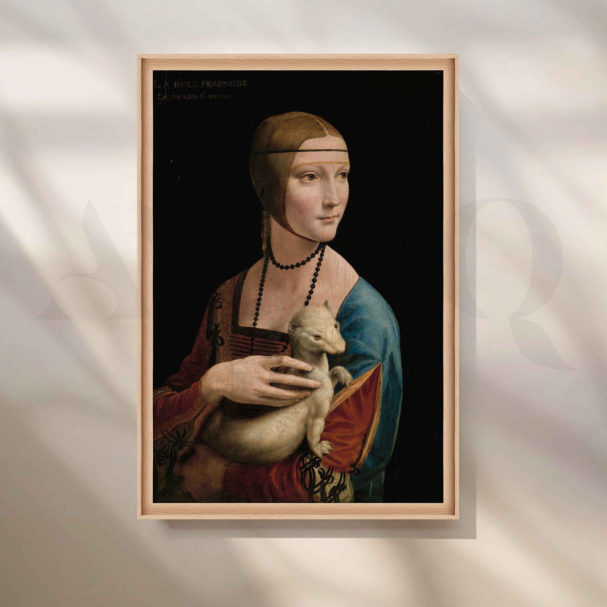 Renaissance Lady Portrait Canvas Artwork – Asha Art Studio – Image 5