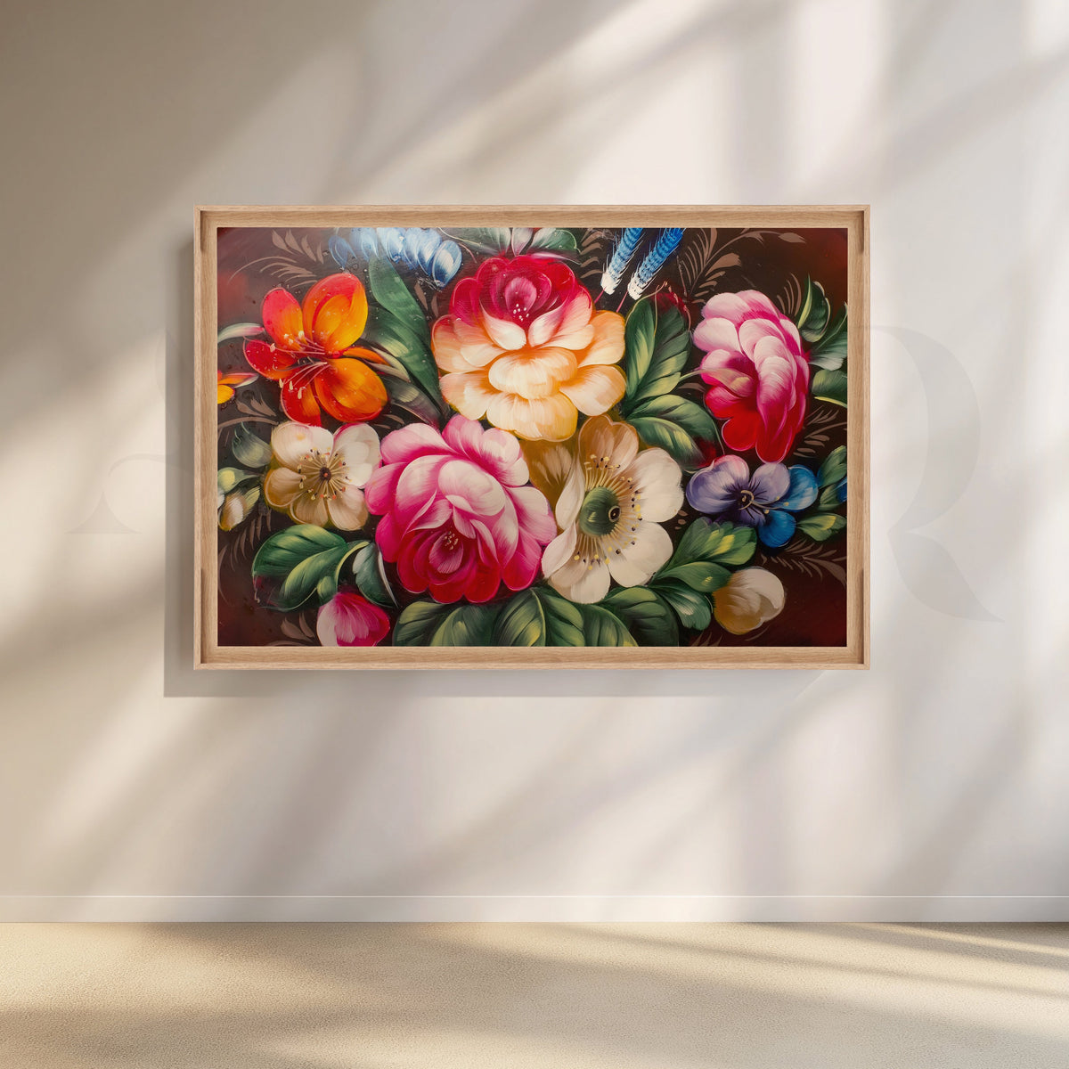 Floral Bouquet Canvas Artwork – Asha Art Studio – Image 5