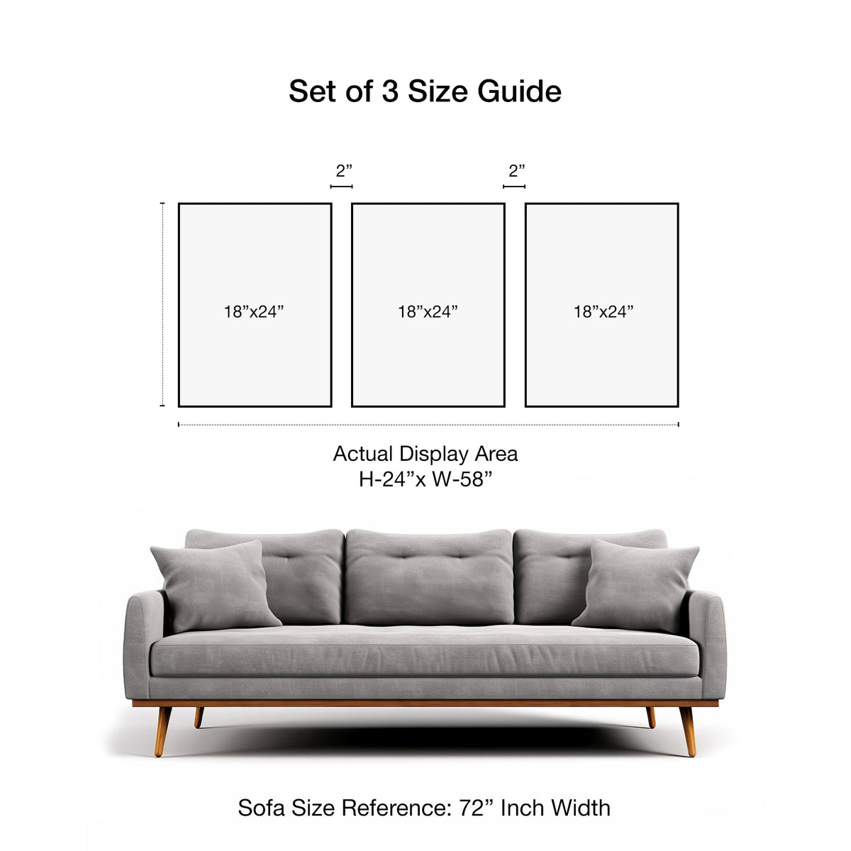 Modular Grid Abstract Gallery Wall Artwork Set of 3 – Asha Art Studio – Image 11
