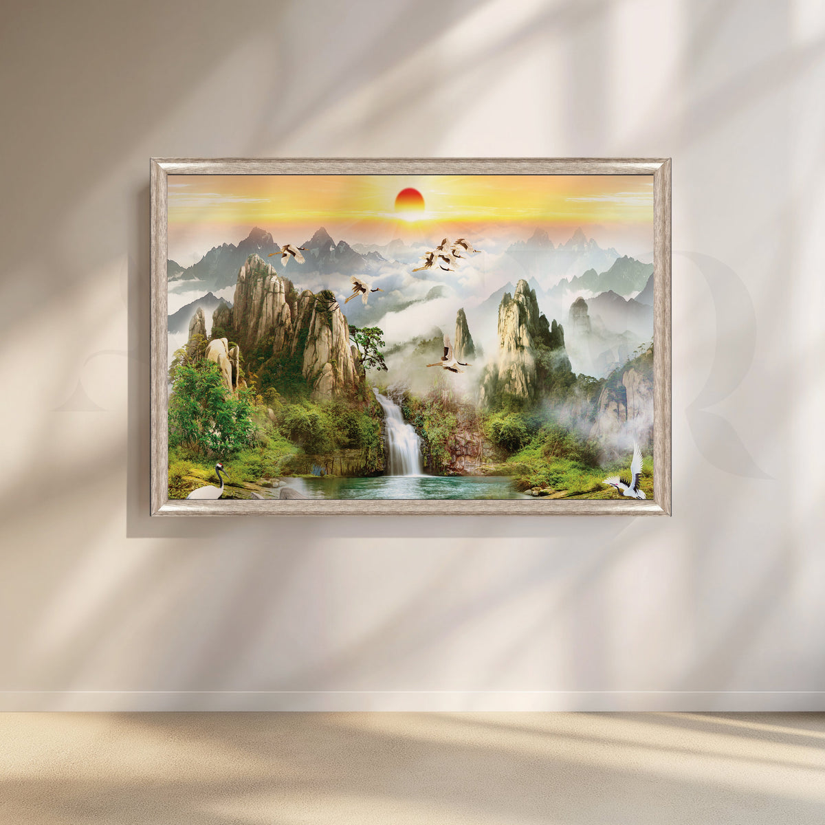 Timeless Beauty Canvas Artwork – Asha Art Studio – Image 3